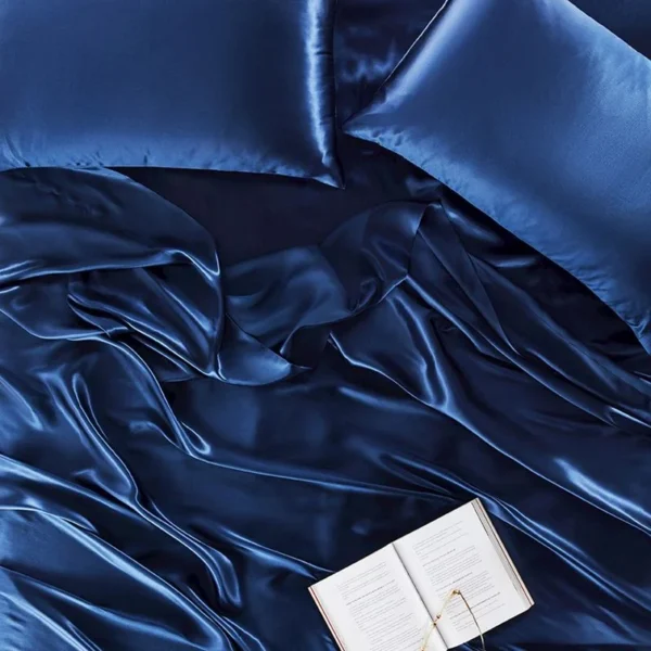 Satin Sheet Set - Full Midnight