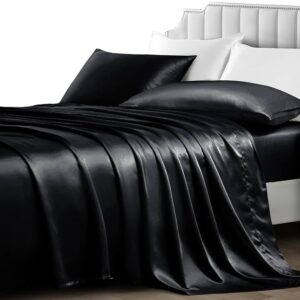 Satin Sheet Set - Twin Snow