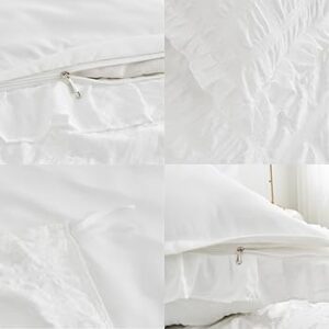 Poplin Duvet Cover - Twin White