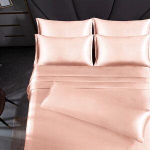 Satin Sheet Set - King Champagne