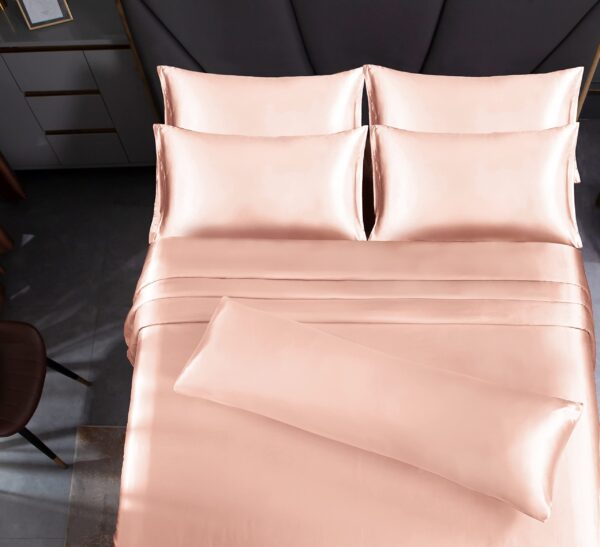 Satin Sheet Set - Queen Champagne