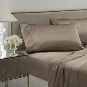 Satin Sheet Set - King Champagne