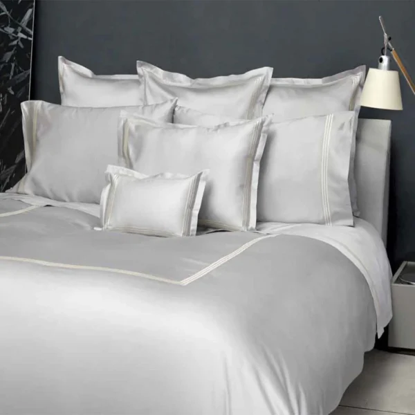Luxury Percale Bedding Set - California King Silk Pearl