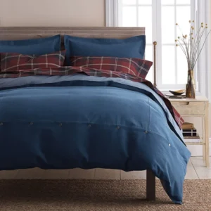 Poplin Duvet Cover - King Denim