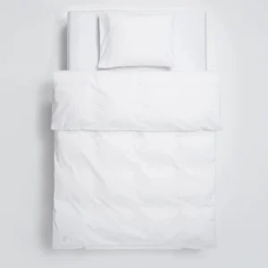 Poplin Duvet Cover - Full White