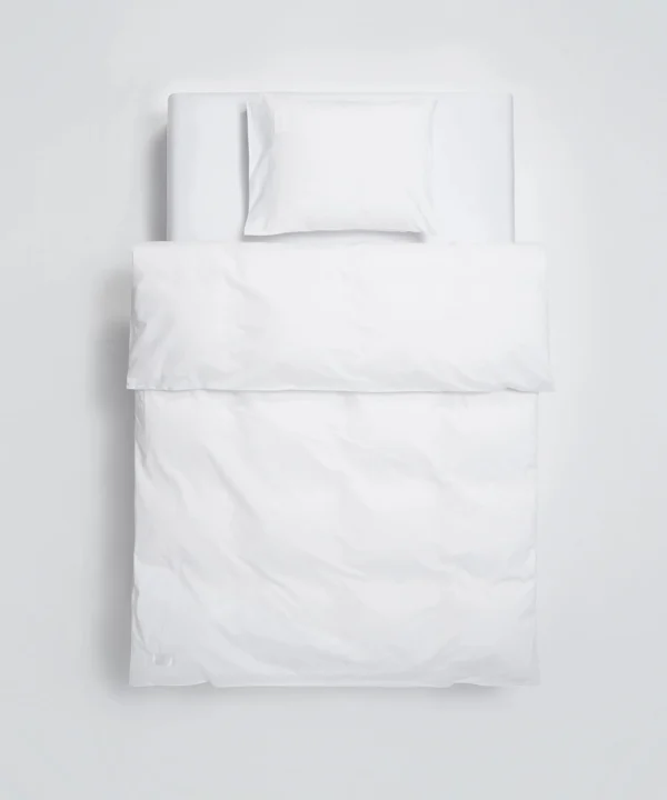 Poplin Duvet Cover - Full White